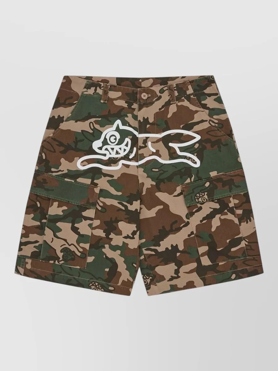 Icecream Cotton Cargo Shorts