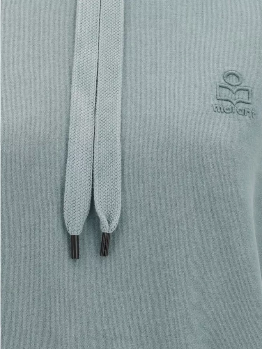 Isabel Marant Etoile Cotton logo hoodie