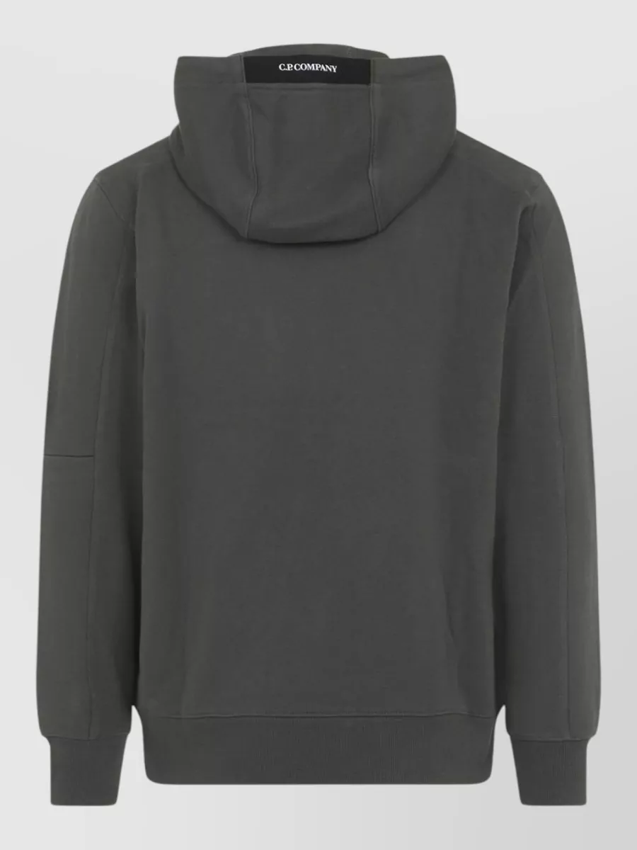 C.p. Company Cotton Logo Hoodie