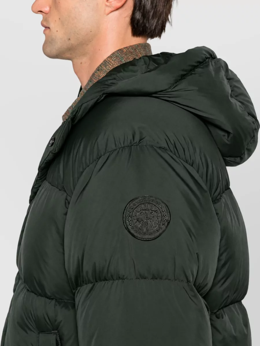 Canada Goose Down Hooded Puffer Jacket