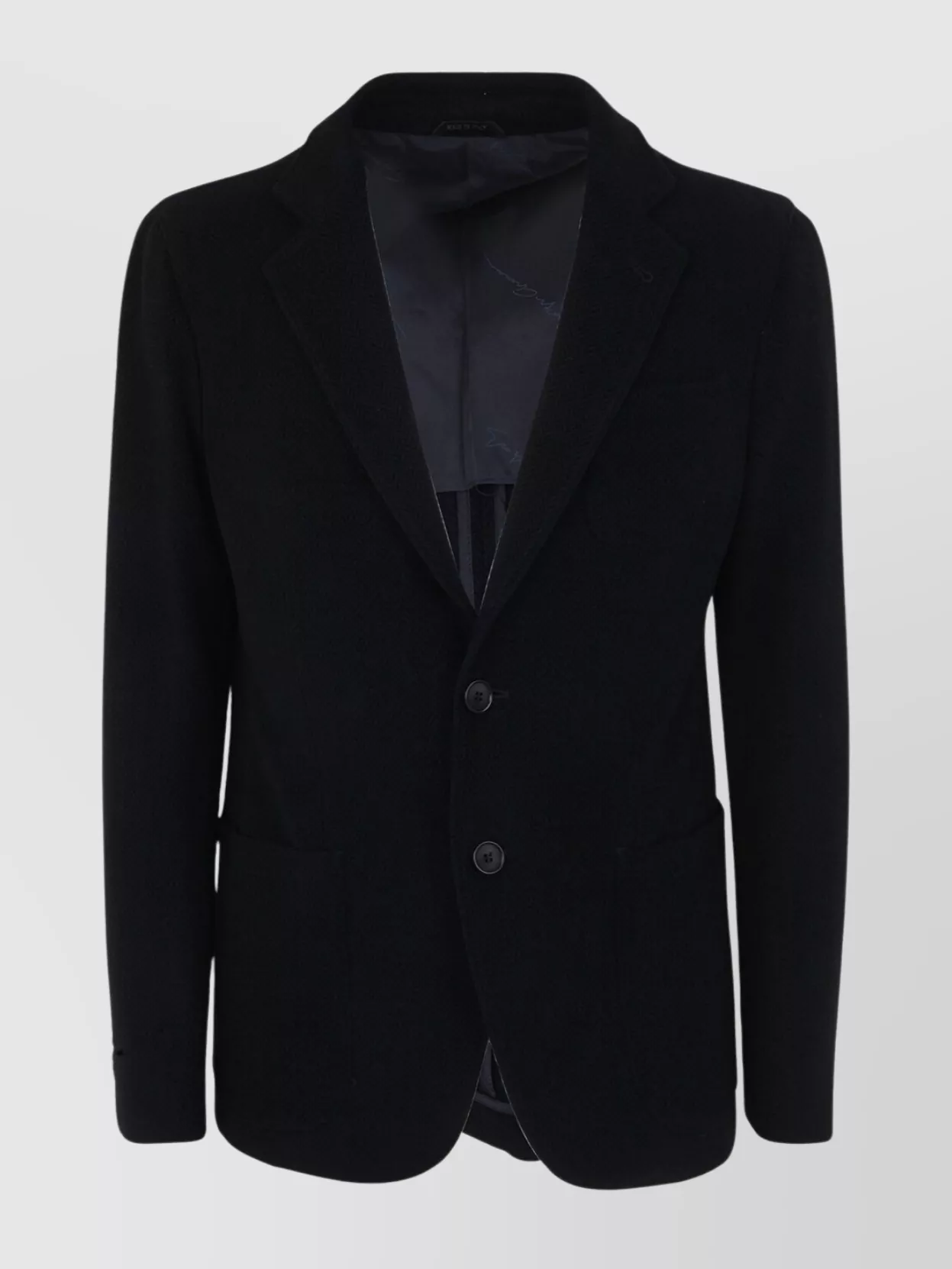 Giorgio Armani Tailored Single-Breasted Jacket Buttoned Cuffs