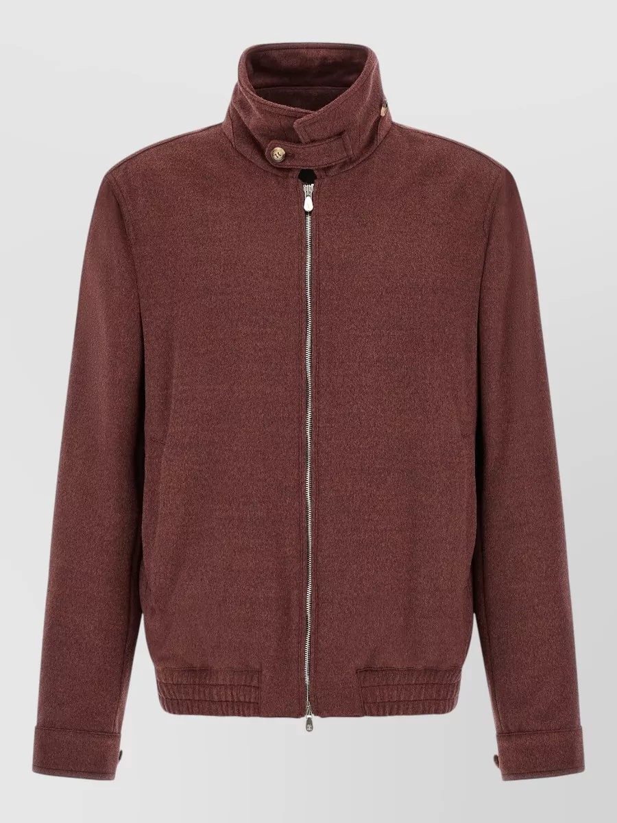 Brunello Cucinelli virgin wool bomber jacket