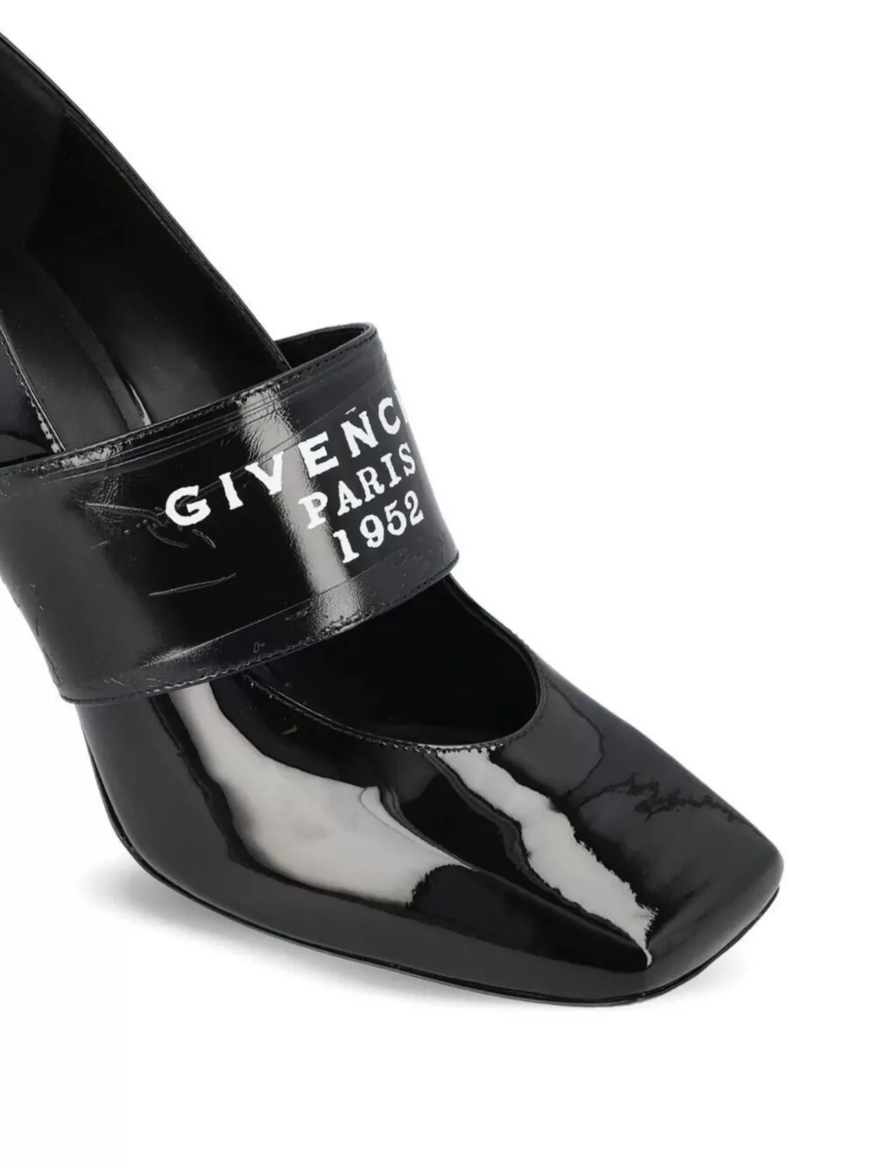 Givenchy Square Toe Patent Pumps