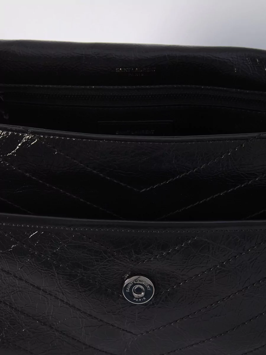 Saint Laurent Niki Medium Leather Shoulder Bag