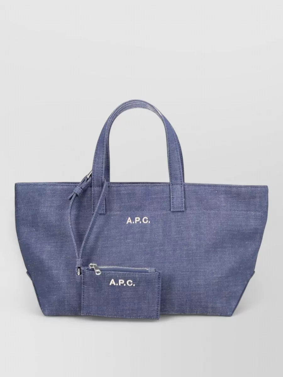 A.P.C. drummer small tote bag