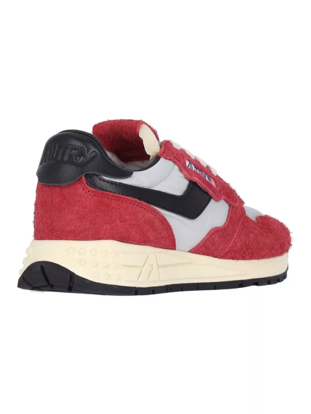 AUTRY LOW TOP SNEAKERS WITH RUBBER SOLE AND SUEDE PANELS