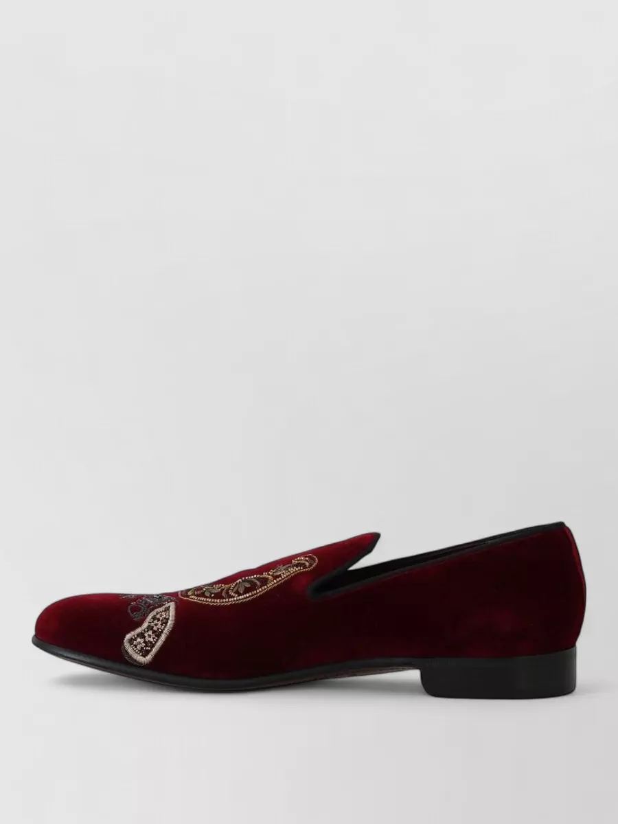 Dolce&Gabbana Velvet Loafers