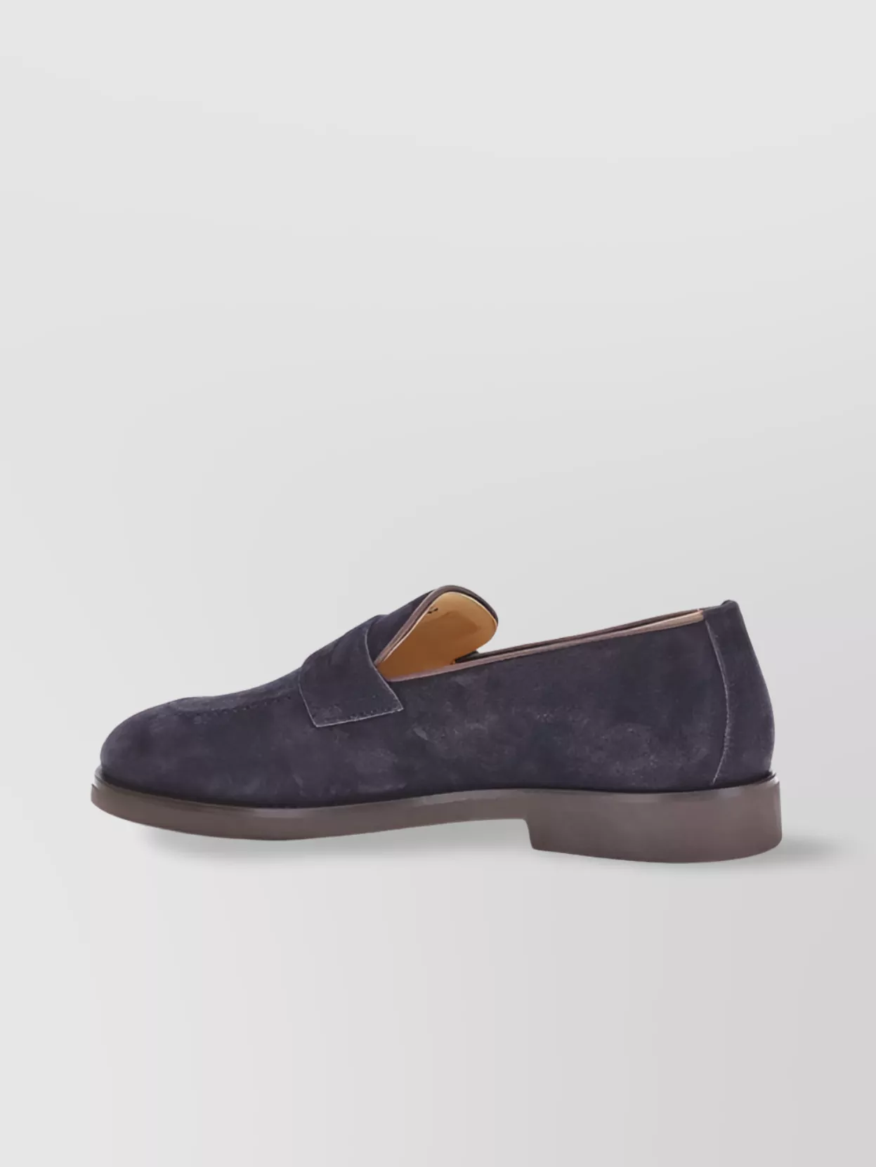 Brunello Cucinelli Loafers Suede Block Heel