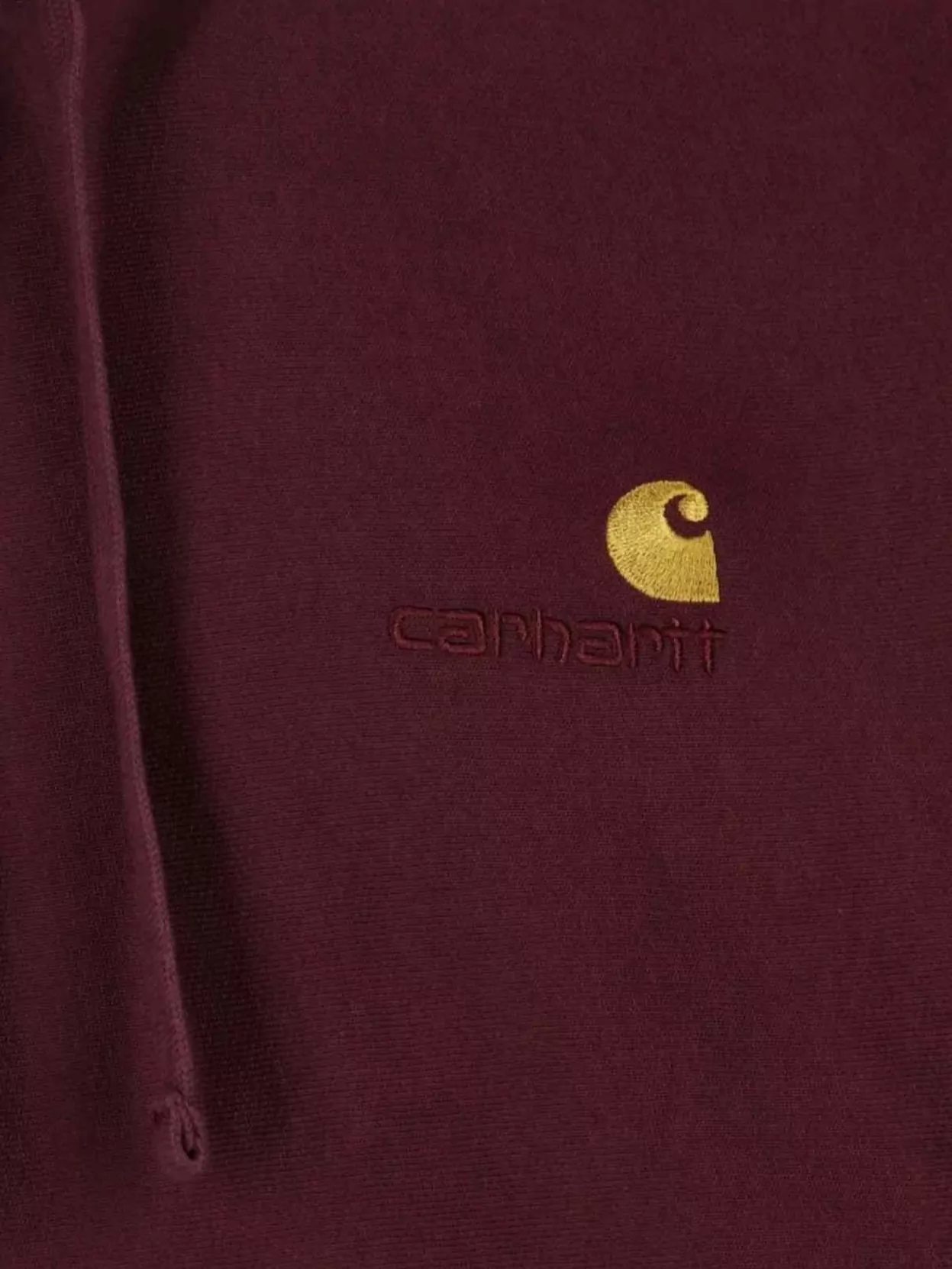 Carhartt Wip Hooded Sweatshirt With Front Pocket Design