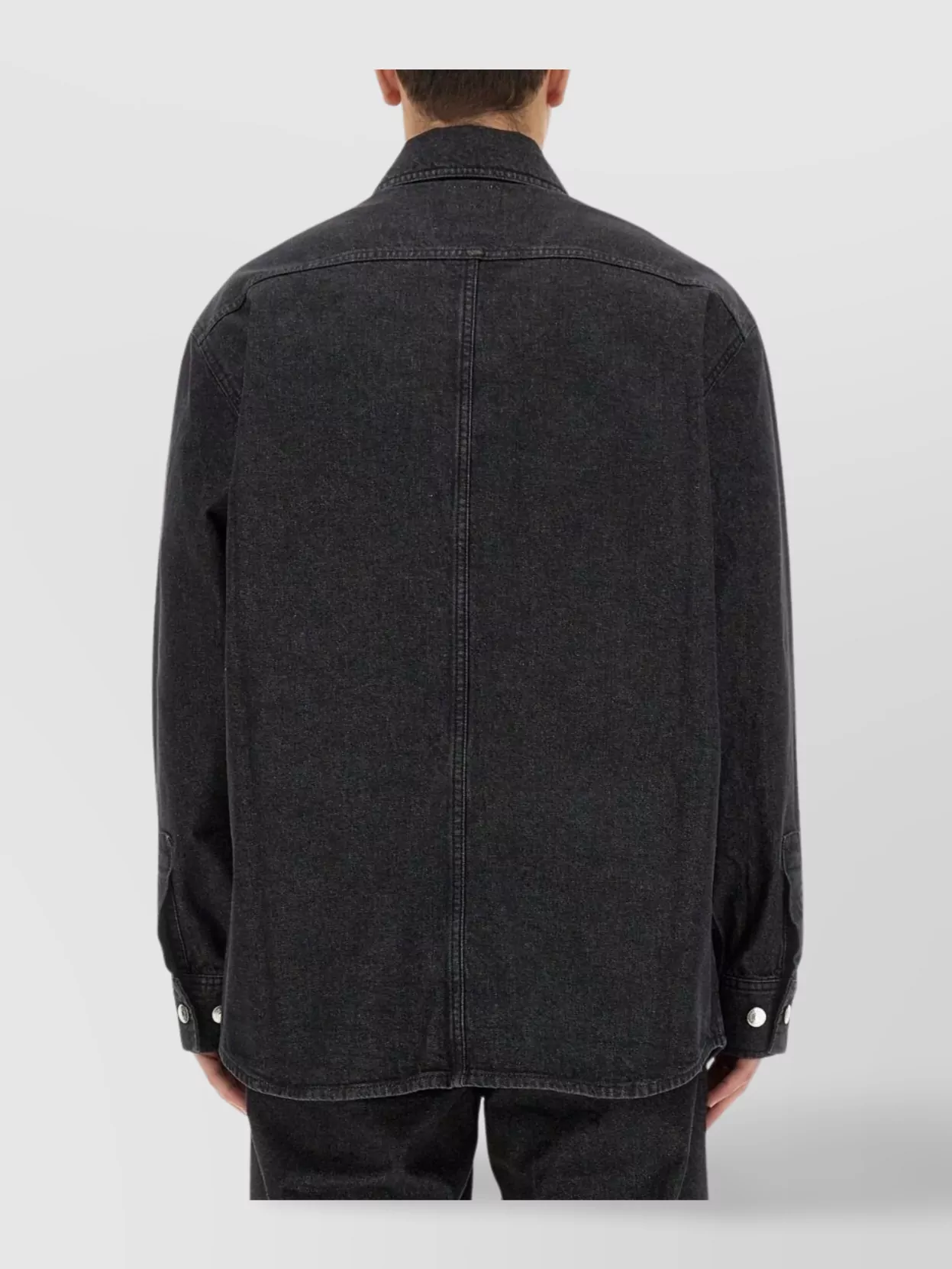 Maison Kitsuné Utility Shirt Jacket With Chest Pockets