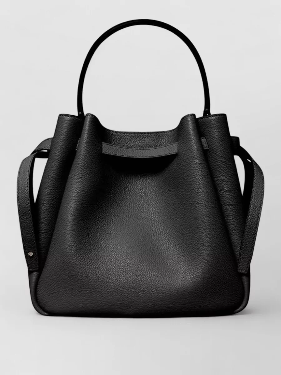 Tory Burch Romy Leather Bucket Bag