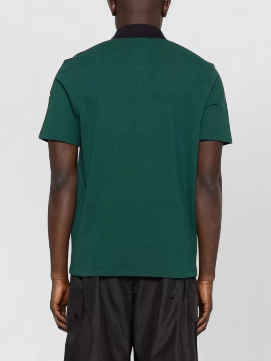 Moncler Cotton Piqué Polo Shirt