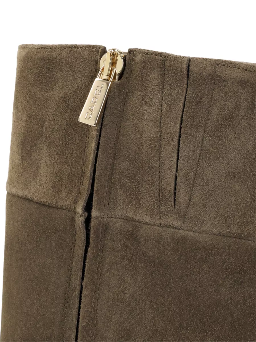 Carel Paris Suede Leather Knee-High Boots