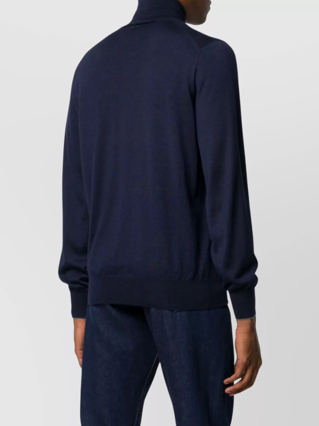 Brunello Cucinelli Turtleneck Sweater Long Sleeves Ribbed Cuffs