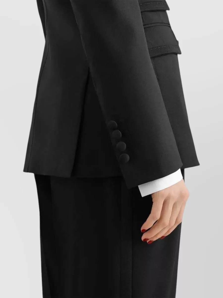 Dolce&Gabbana Silk Blend Suit Jacket