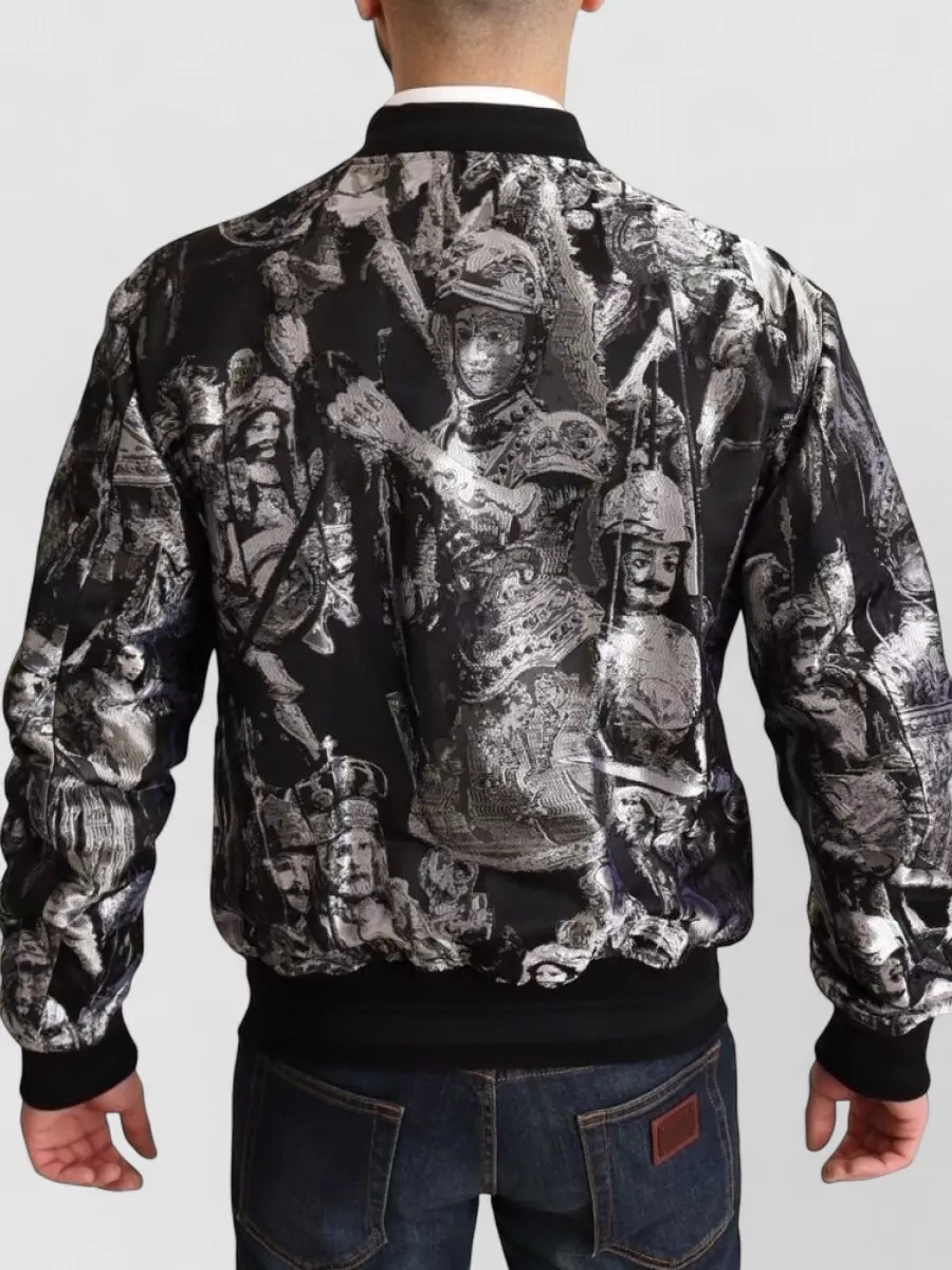 Dolce&Gabbana Printed Bomber Jacket