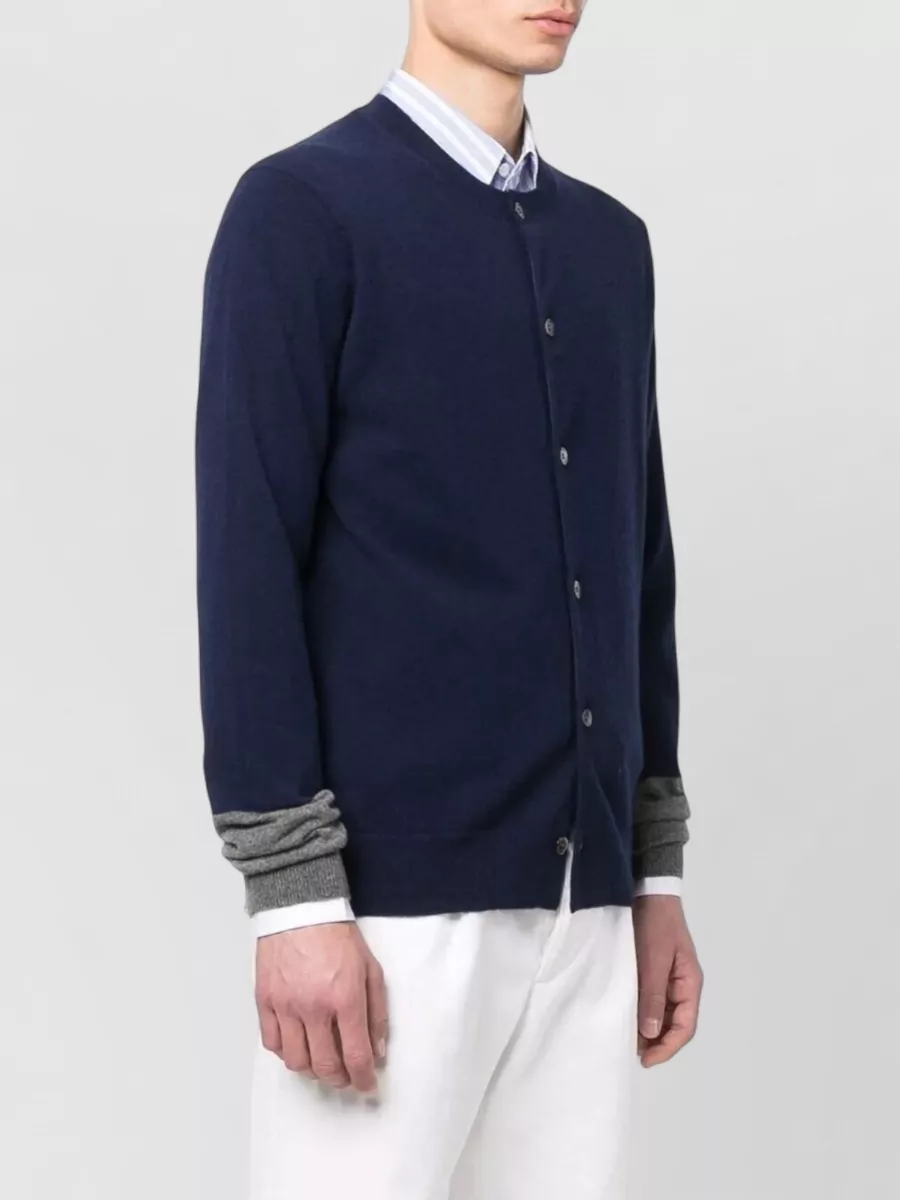Comme Des Garçons Wool Knit Cardigan