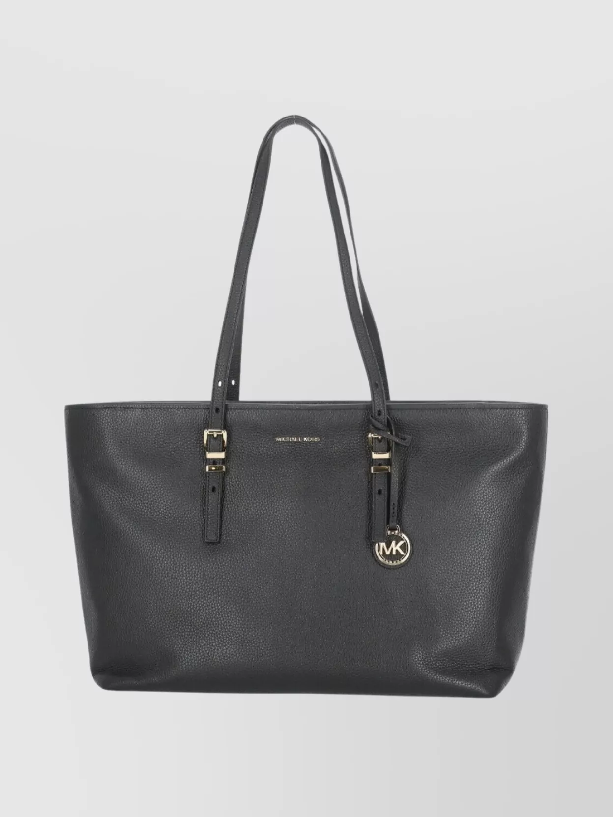 Michael Michael Kors Leather Shoulder Bag Featuring Adjustable Handles
