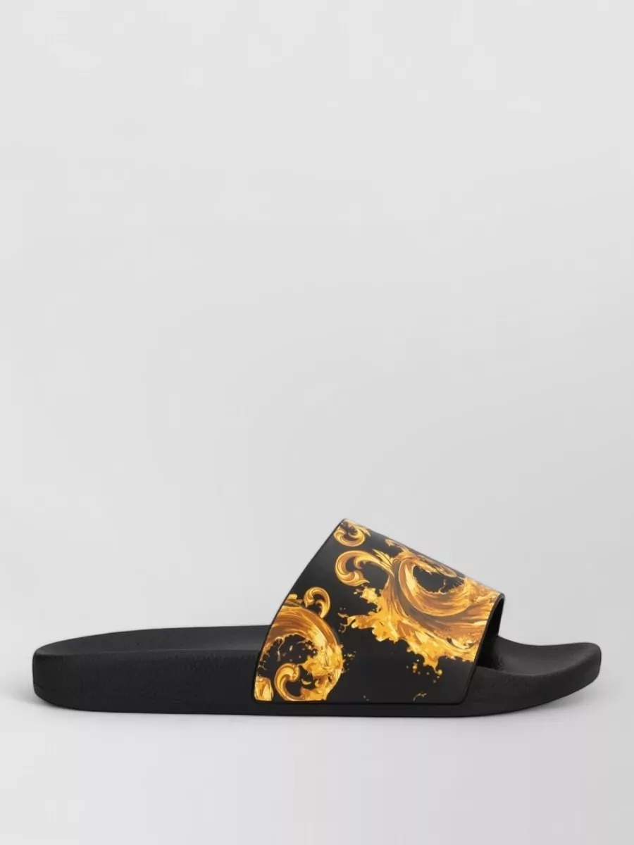Versace Jeans Couture Printed Slides