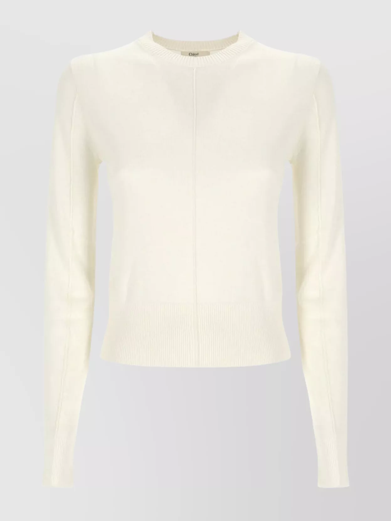 Shop Chloé Knit Sleeveless Roll Neck Top