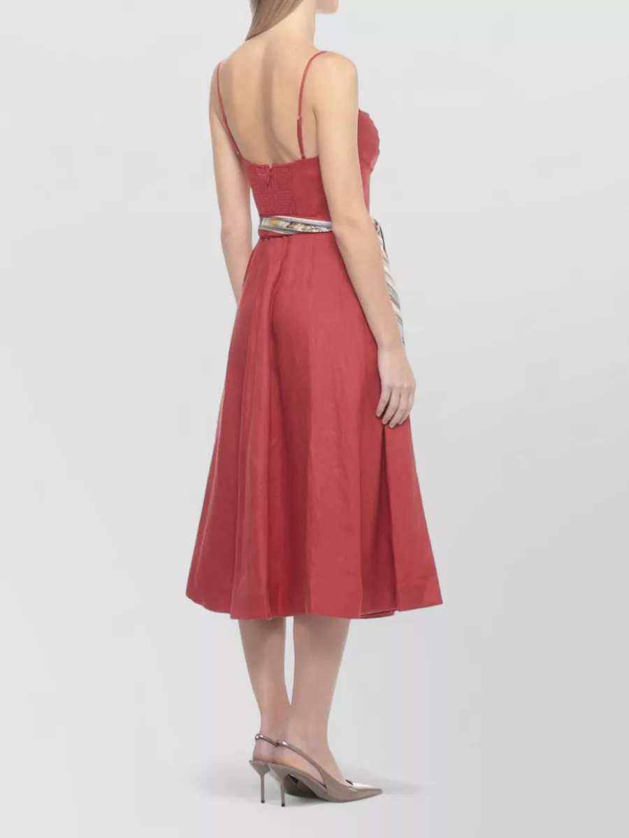 Zimmermann Linen Midi Dress