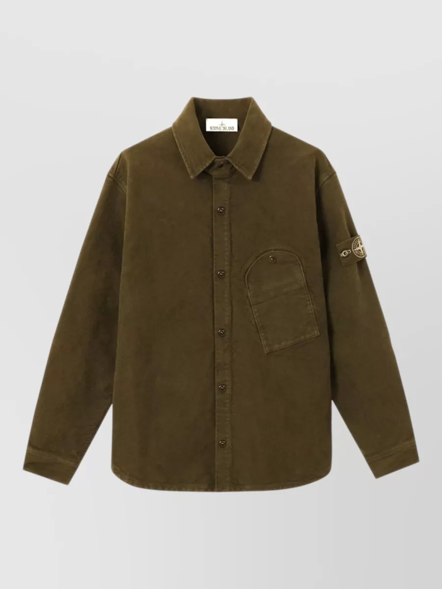 Stone Island cotton overshirt