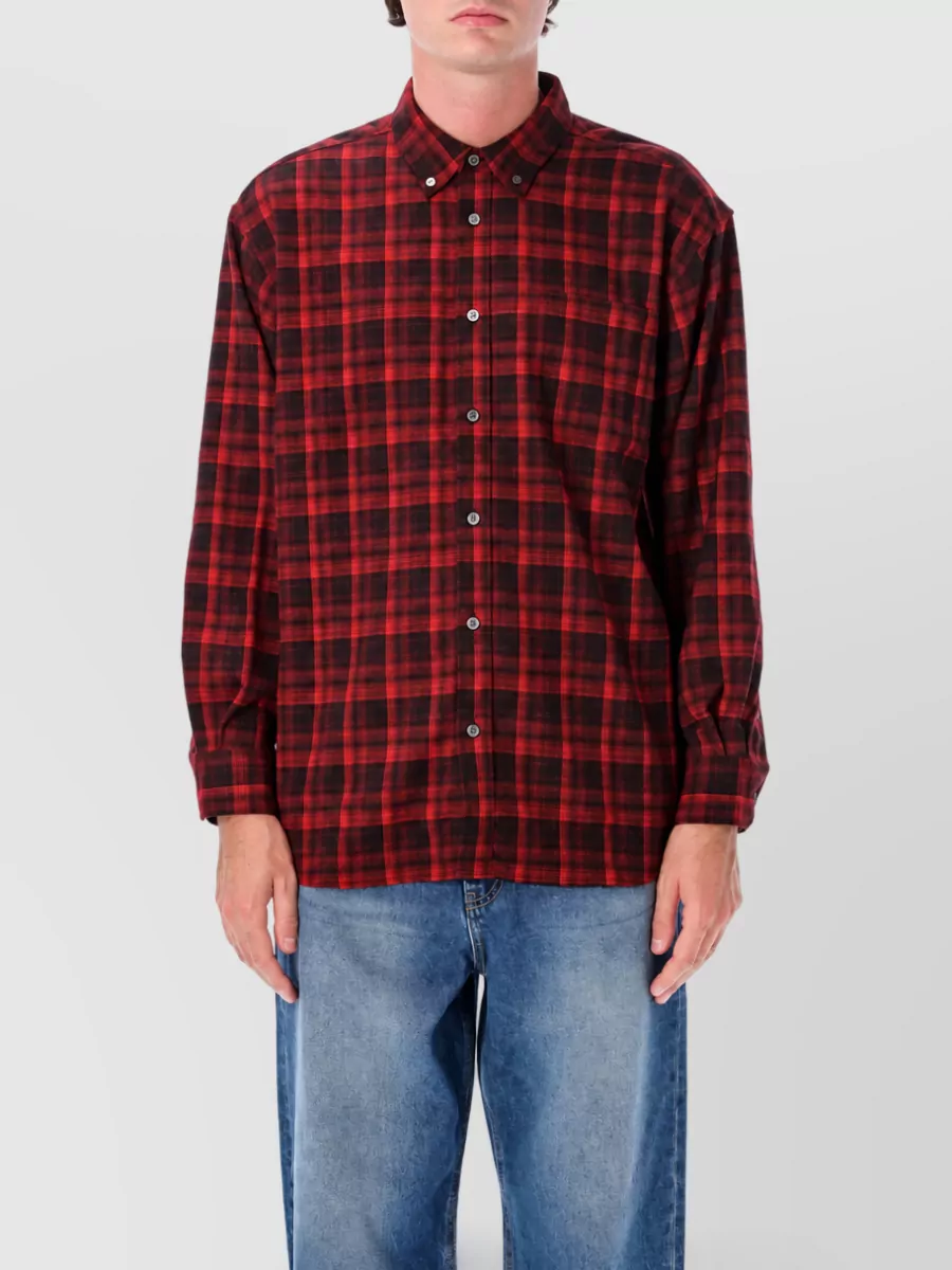 Dunst Checked flannel shirt
