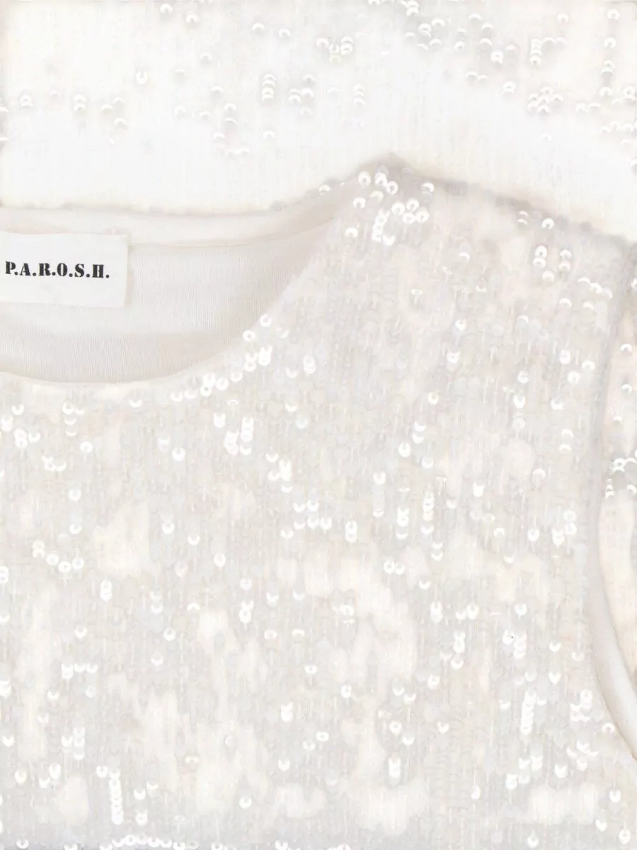 Parosh Sleeveless Top