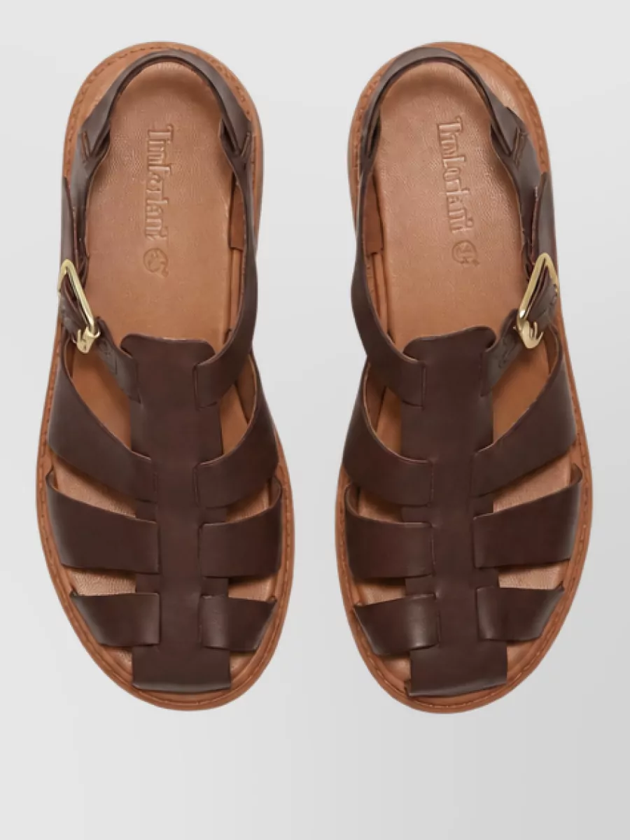 Timberland Leather Flat Sandals
