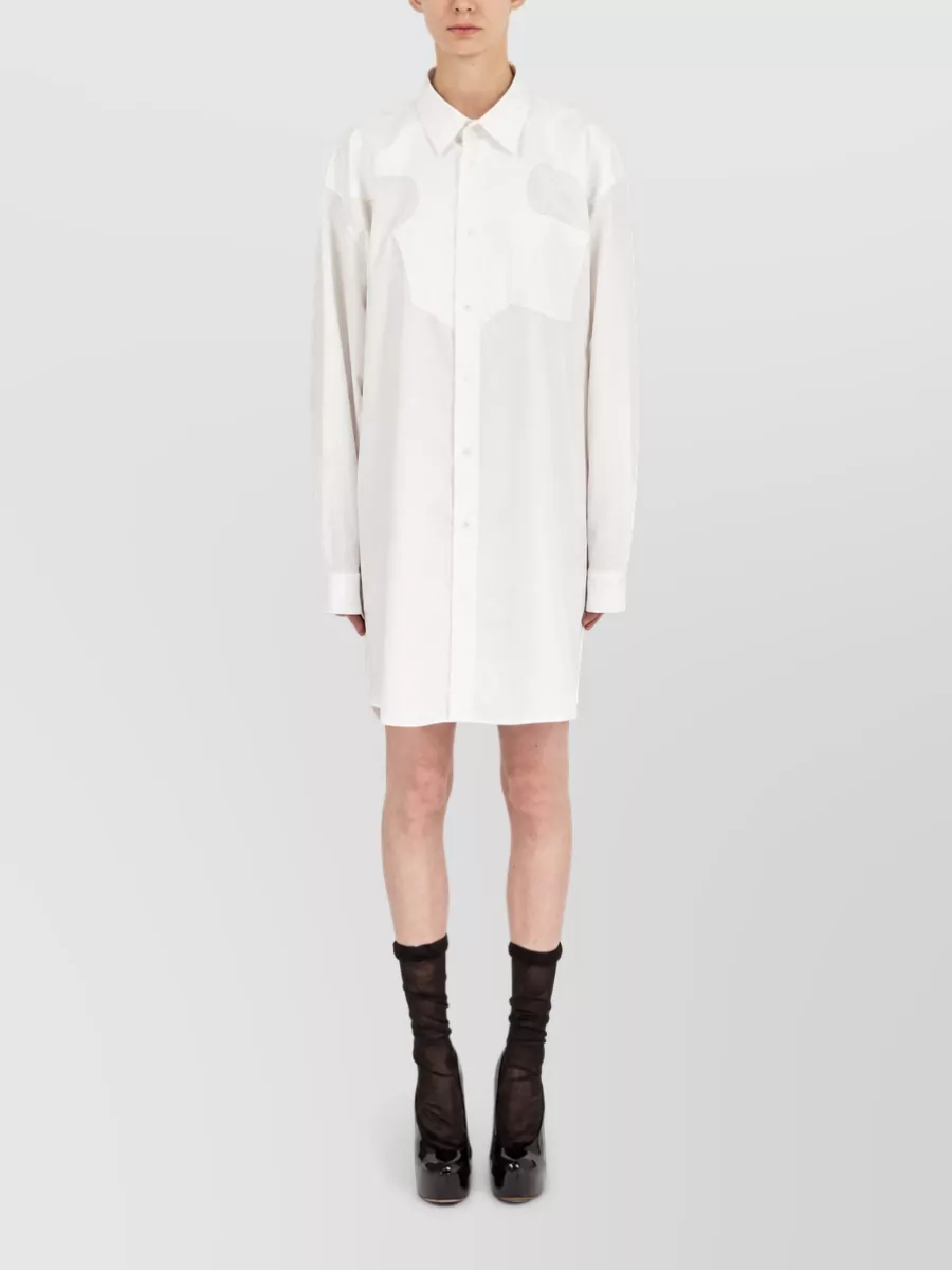 Maison Margiela Cotton Shirt Dress