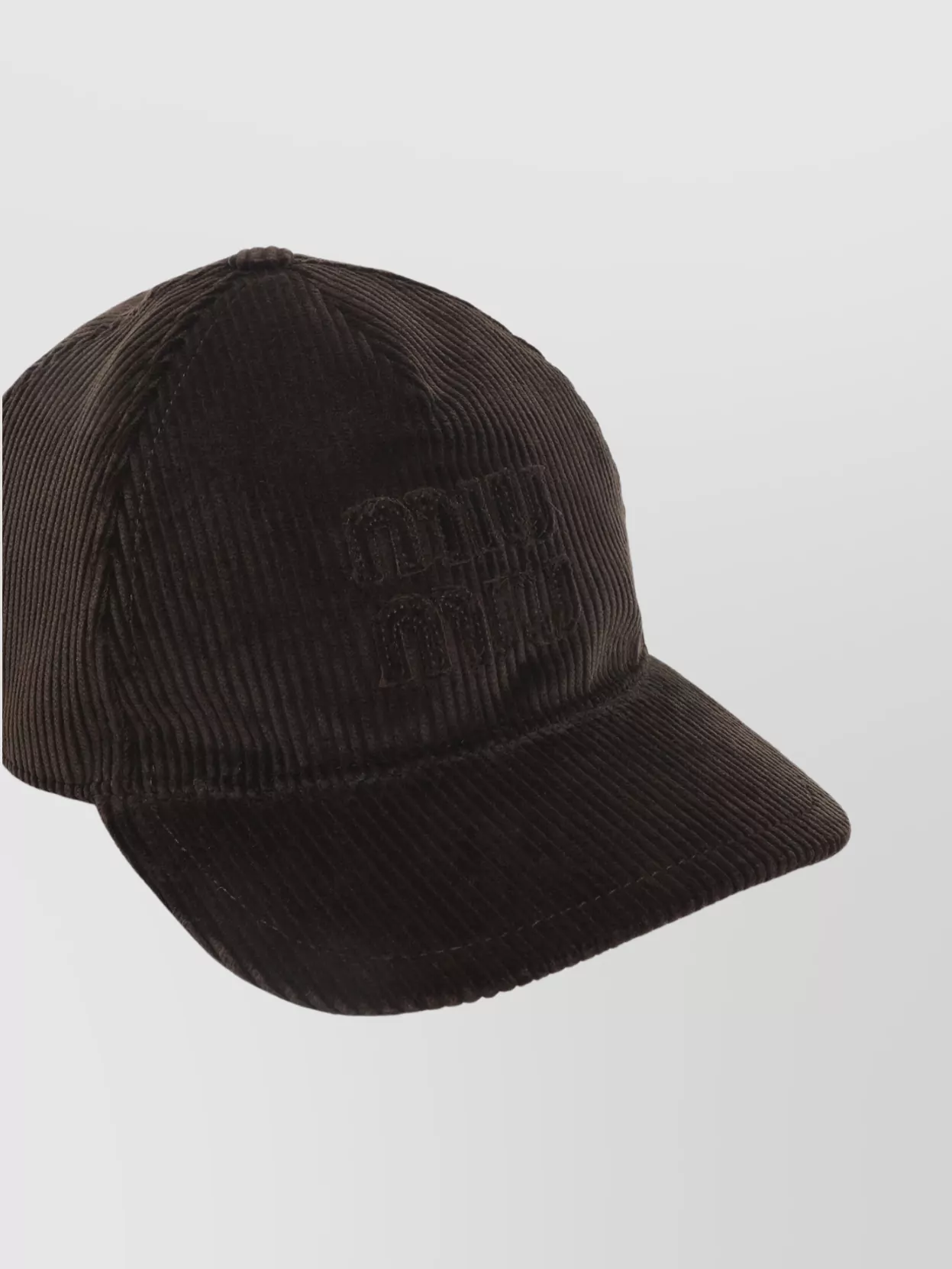 Miu Miu Cotton Baseball Cap Logo