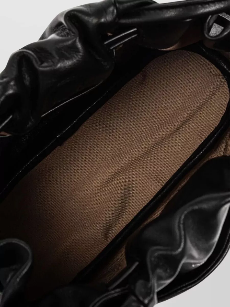 Emporio Armani Suede Shoulder Bag Long Strap