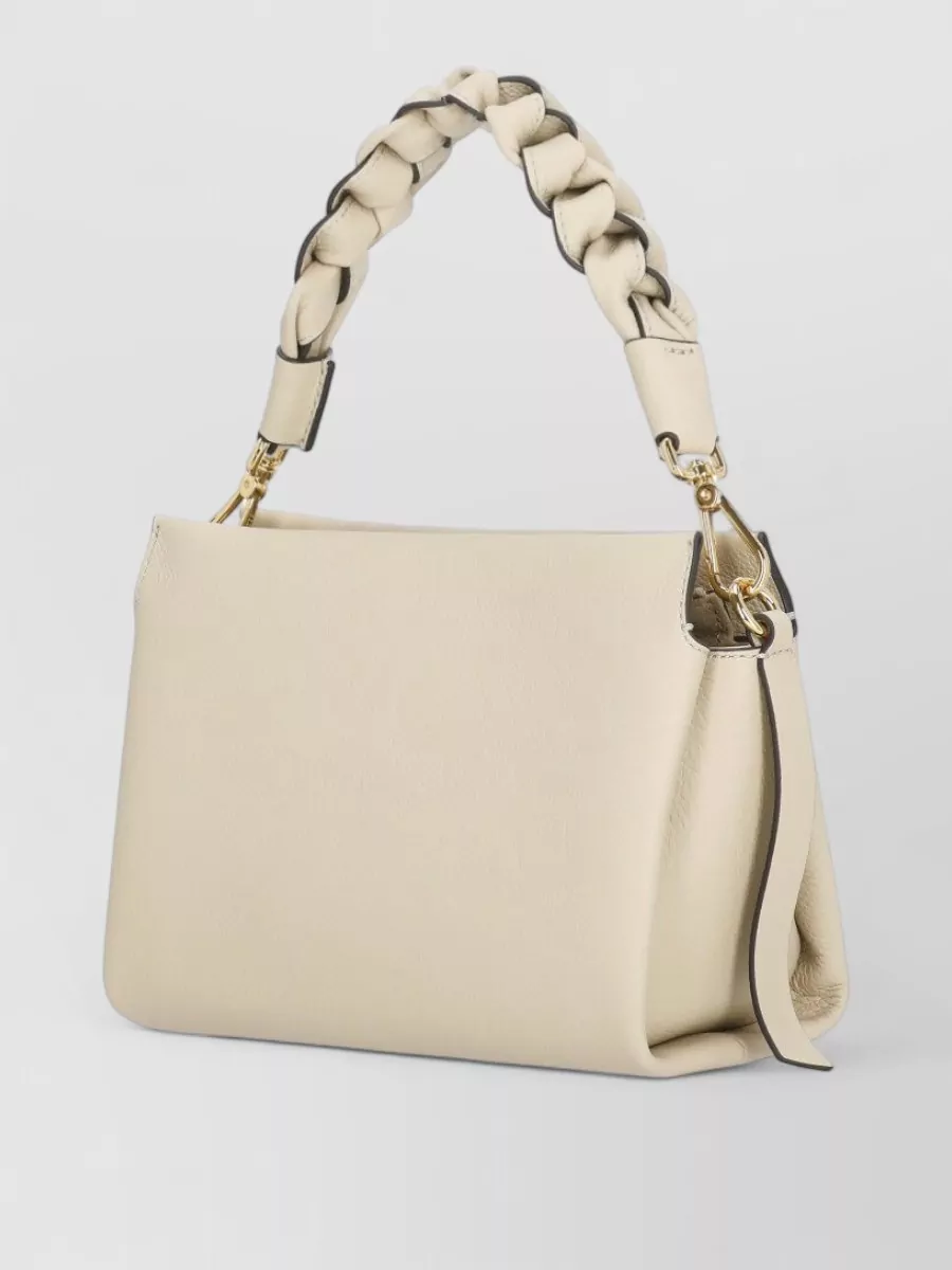 Coccinelle Pebbled Leather Shoulder Bag