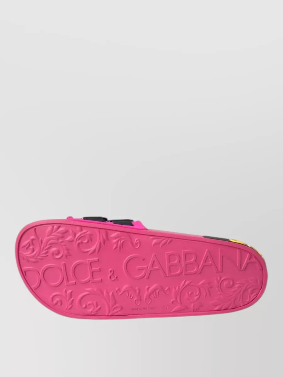 Dolce&Gabbana Logo-Print Slides