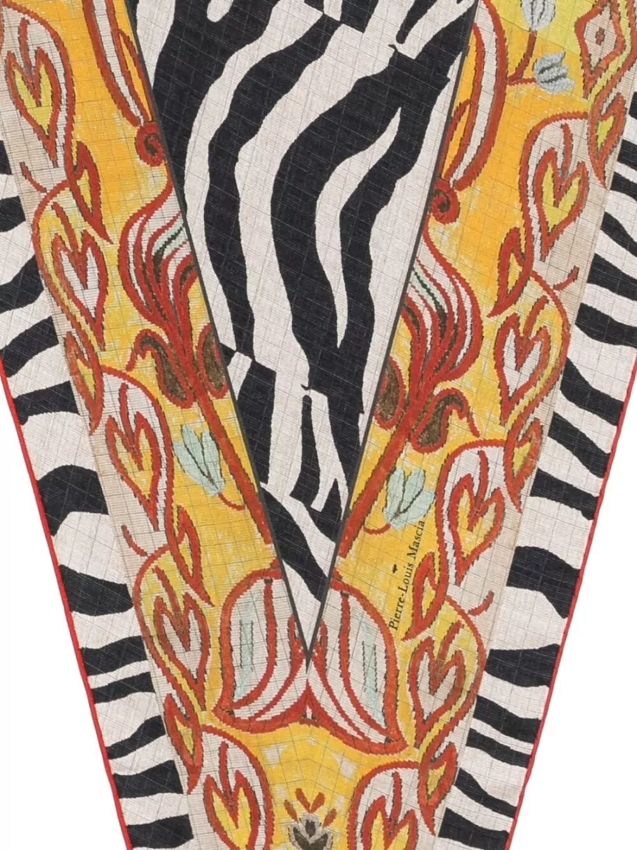 Pierre Louise Mascia Silk Printed Scarf
