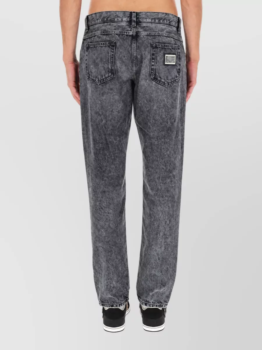 Dolce&Gabbana High Waist Denim Jeans Belt Loops