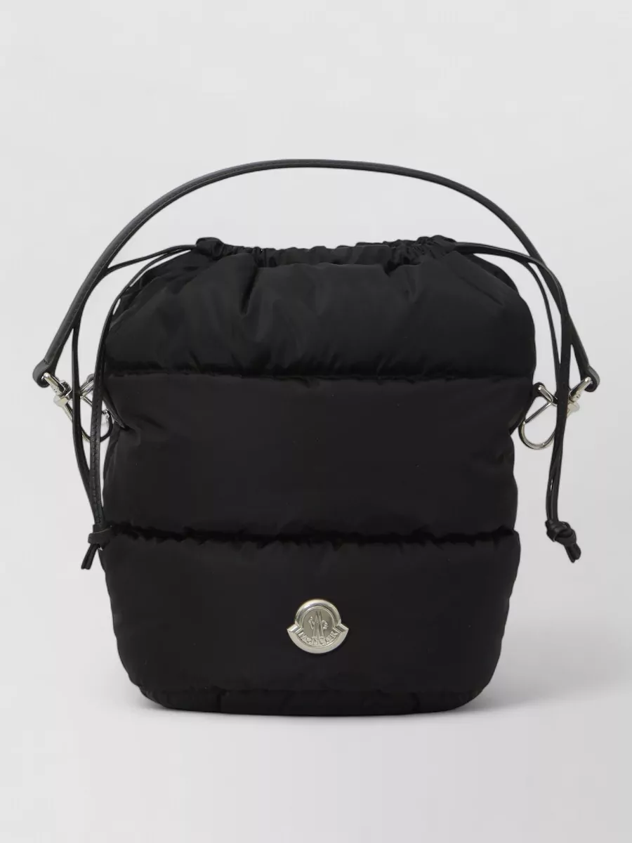 Moncler Caradoc quilted bucket bag