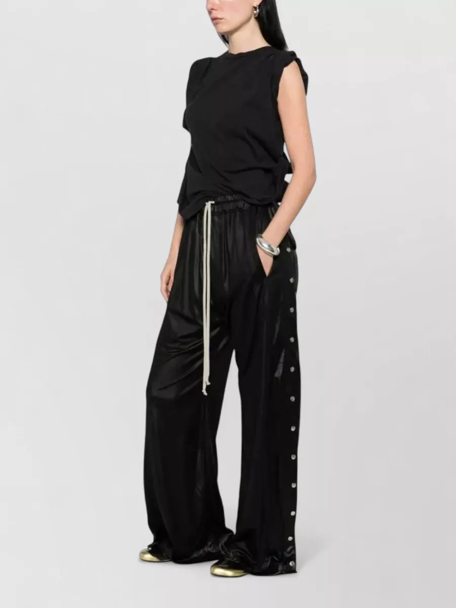 Rick Owens Drkshdw Acetate Wide-Leg Pants