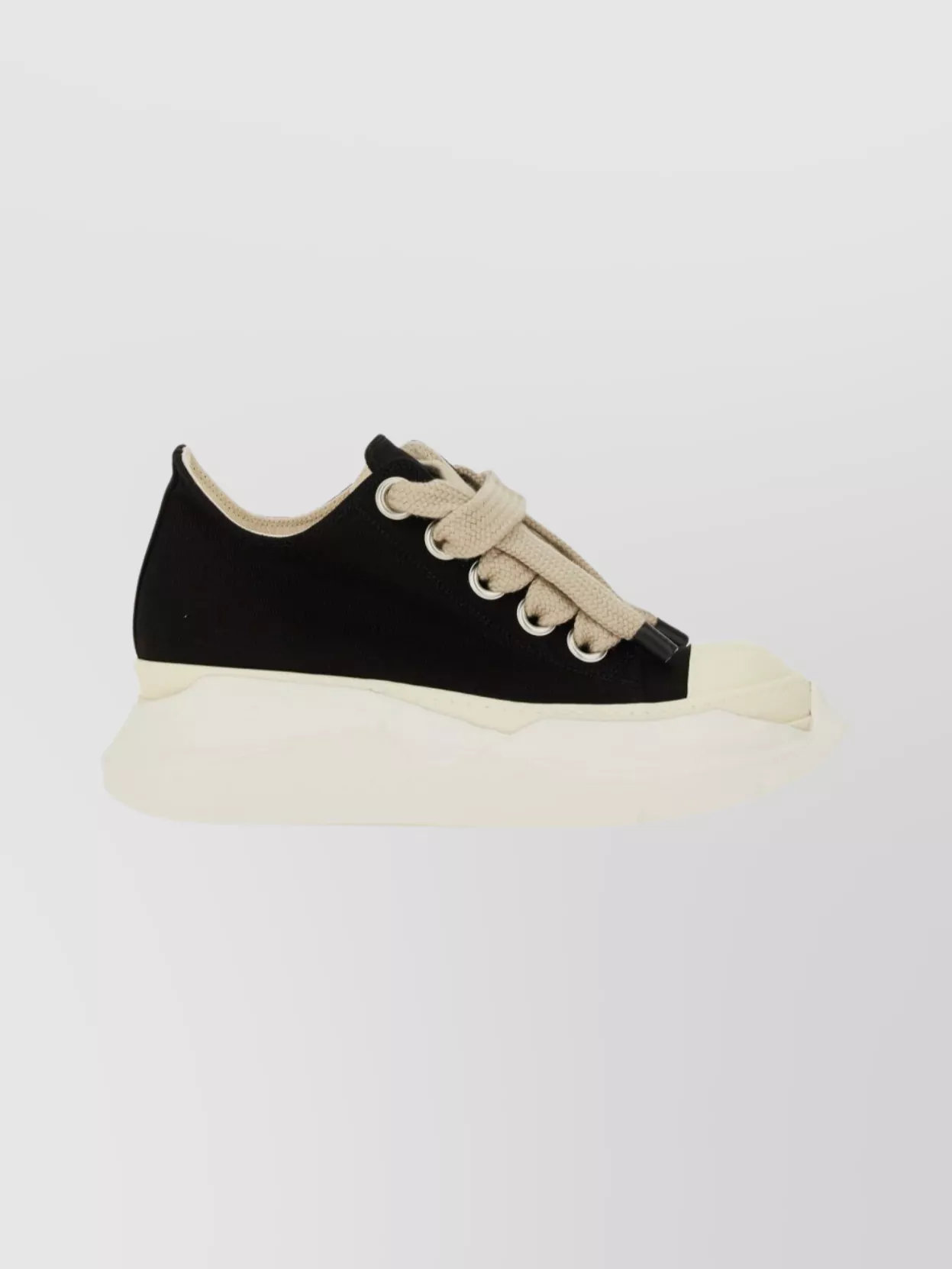 Rick Owens Drkshdw Chunky Canvas Sneakers And Contrast Design