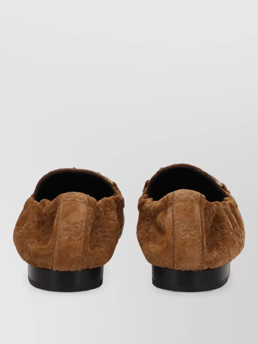 Gucci Gg Loafer Mule Chain Detail