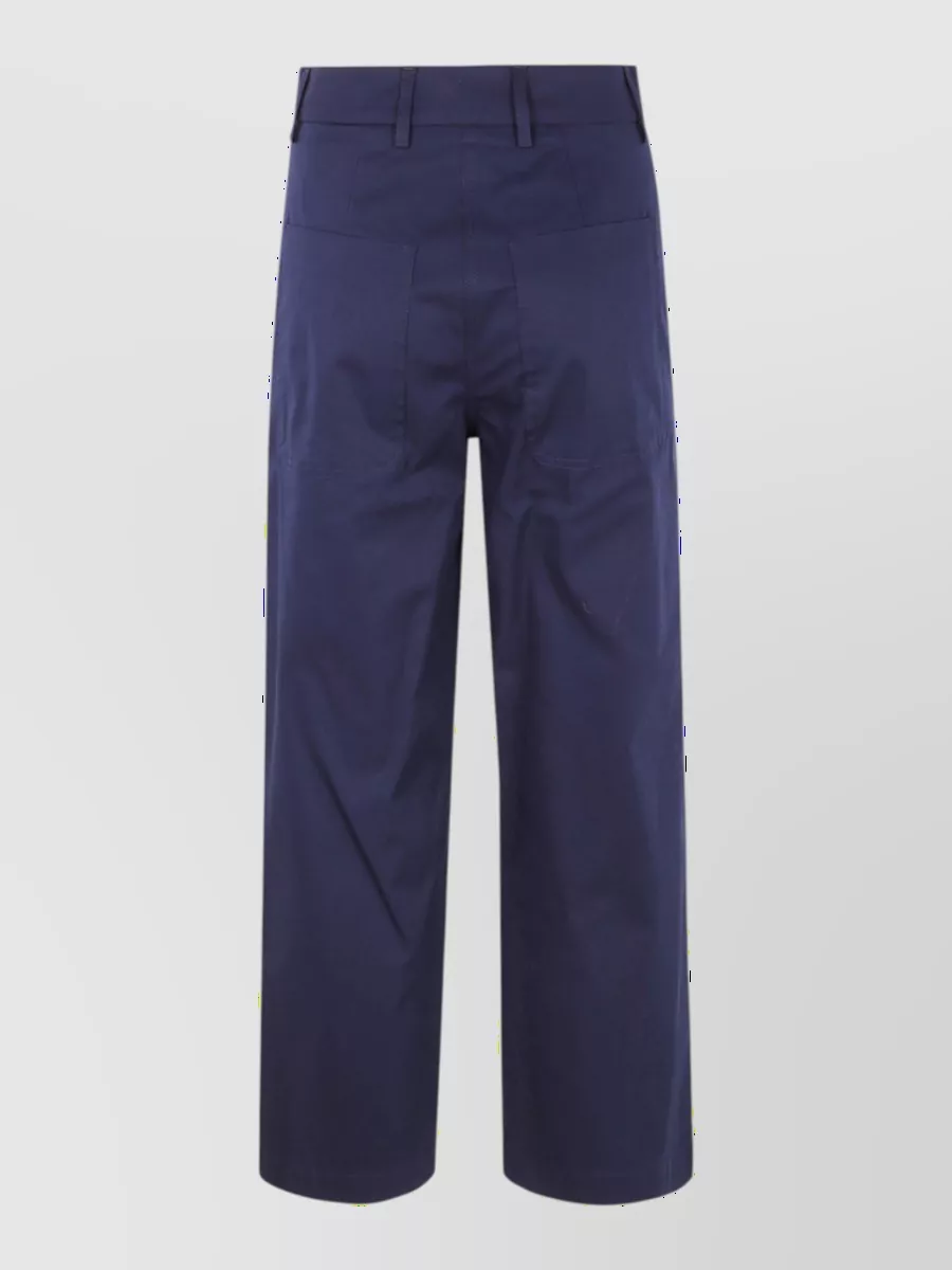 DrHope wide-leg knee-length shorts