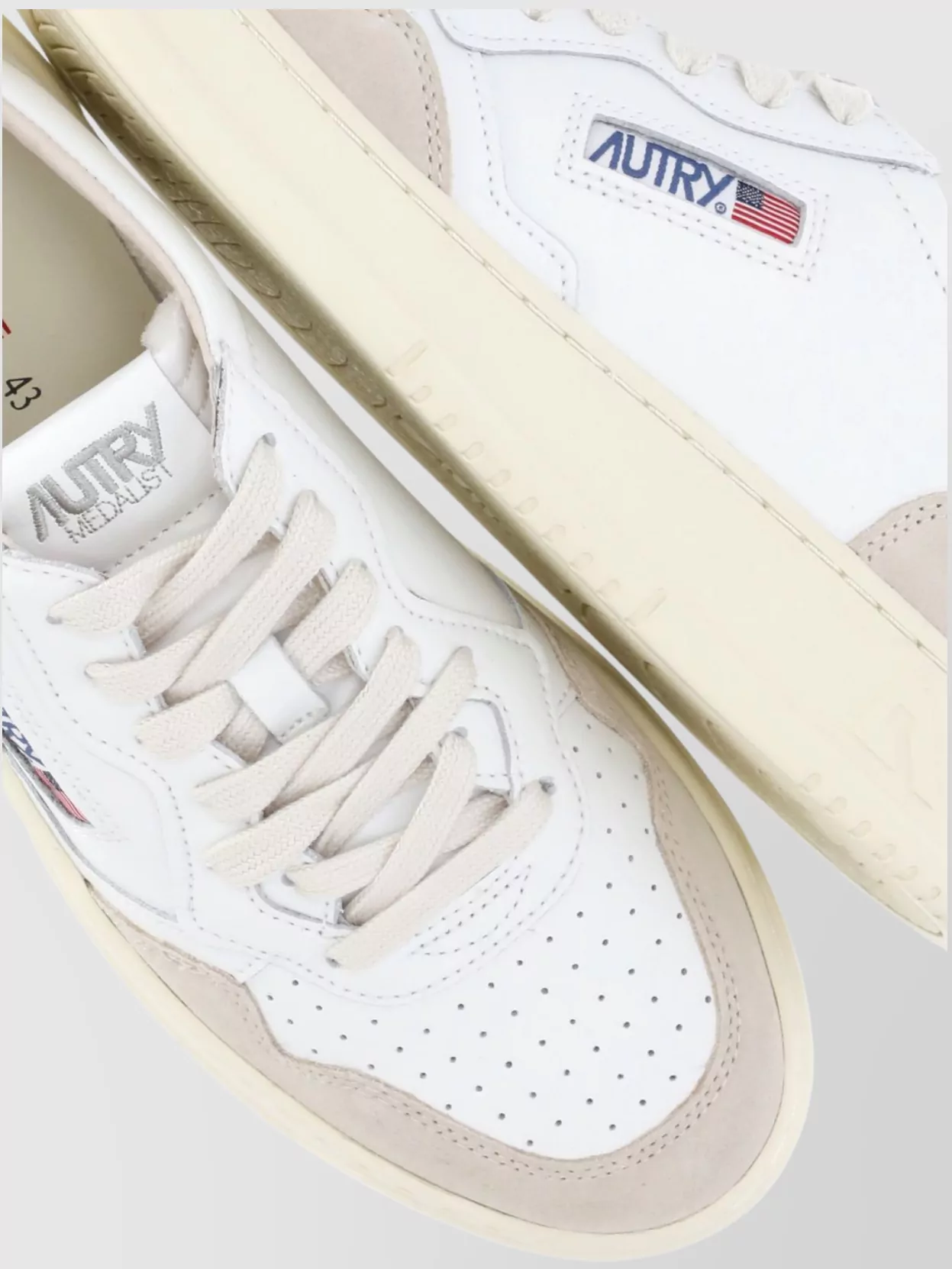 Autry Low Top Leather Sneakers