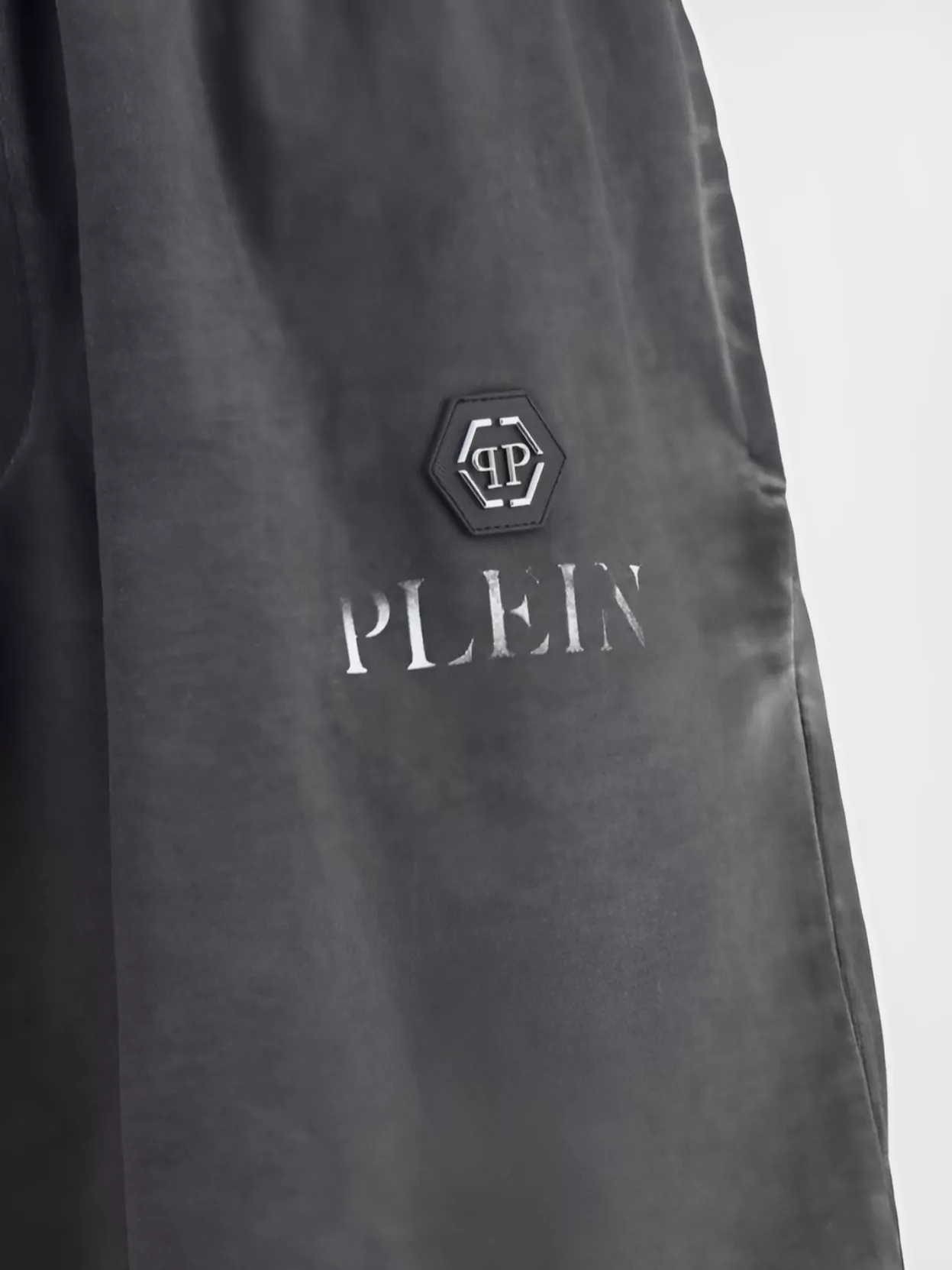 Philipp Plein Elasticated Cotton Jogging Shorts