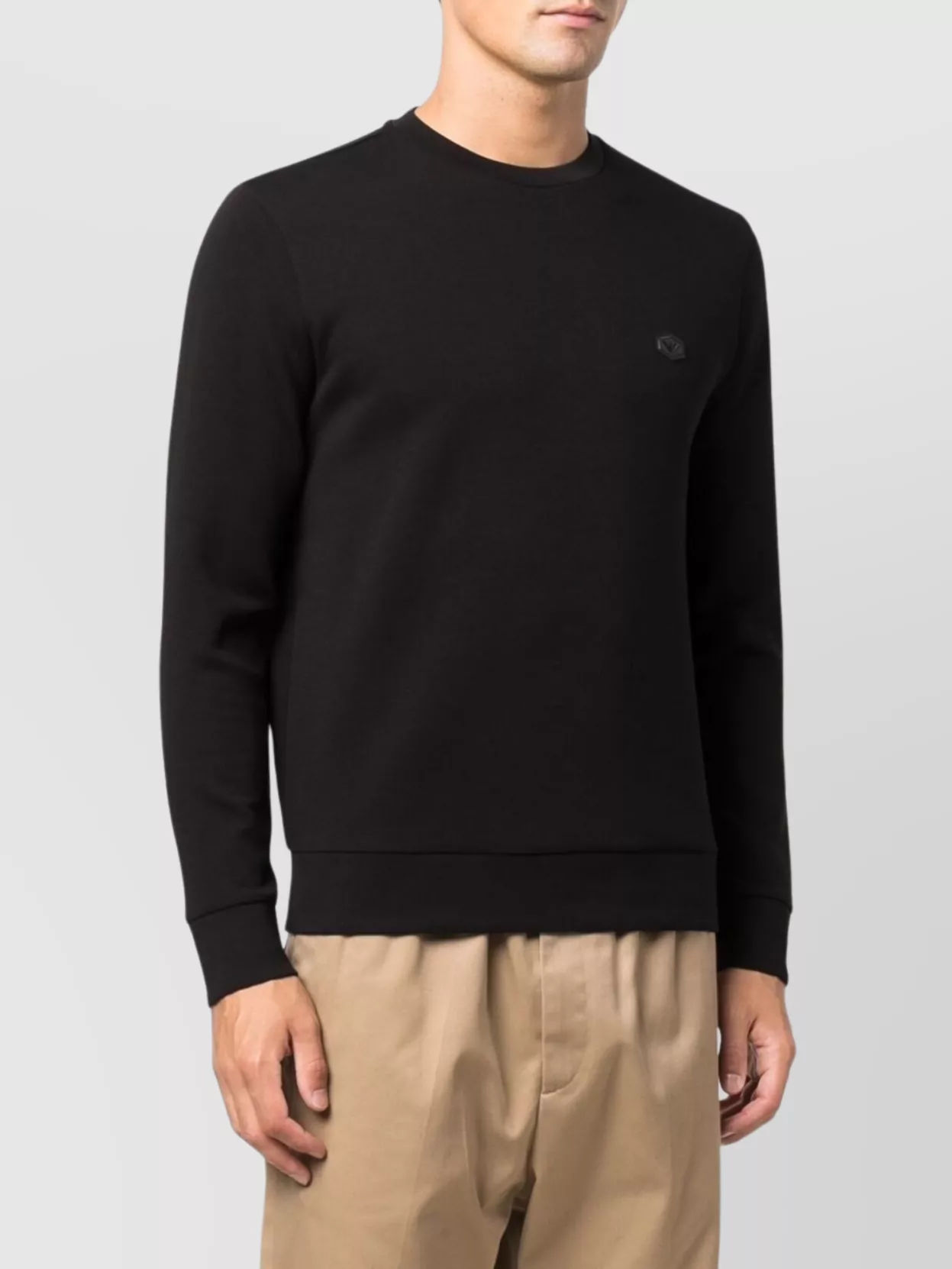 Emporio Armani Cotton Crew Neck Sweatshirt