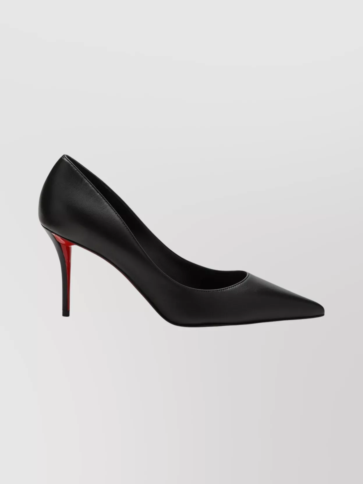 Christian Louboutin Pointed Toe Pumps Featuring Signature Sole In Black