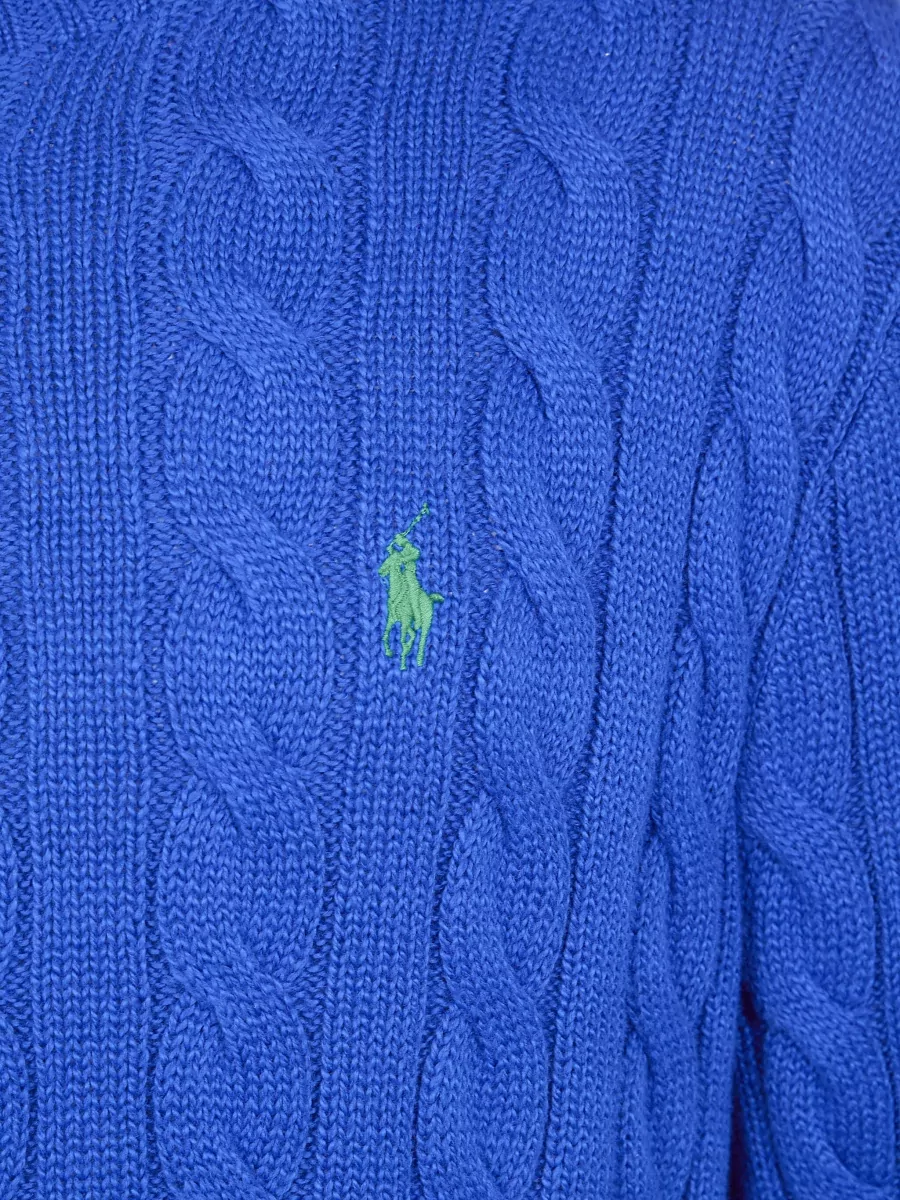 Polo Ralph Lauren Ribbed Long-Sleeve Crew-Neck Jumper