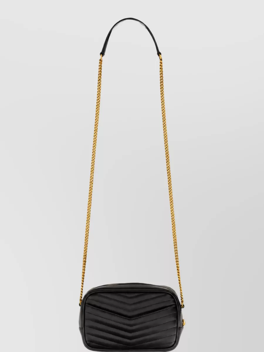 Saint Laurent Lou Mini Shoulder Bag Chain Strap