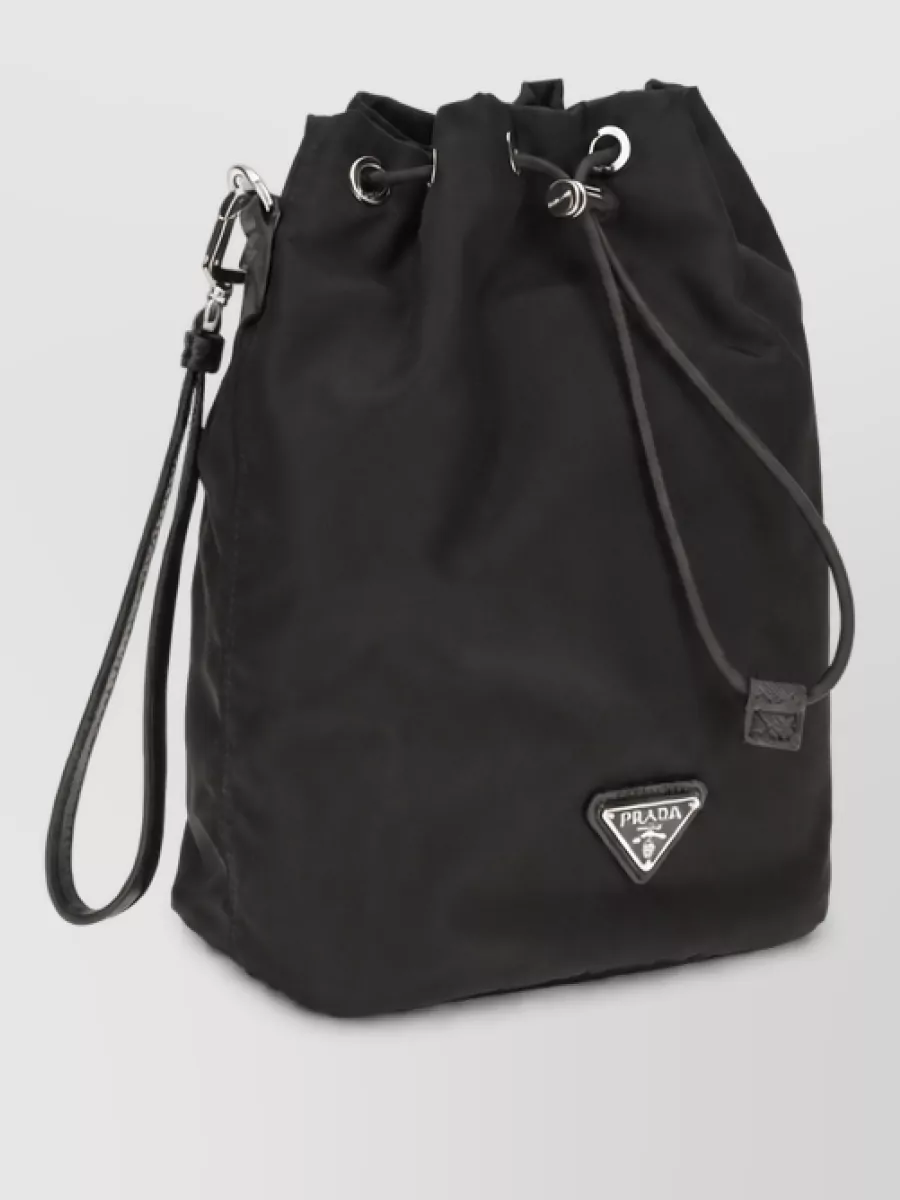 Prada nylon bucket bag