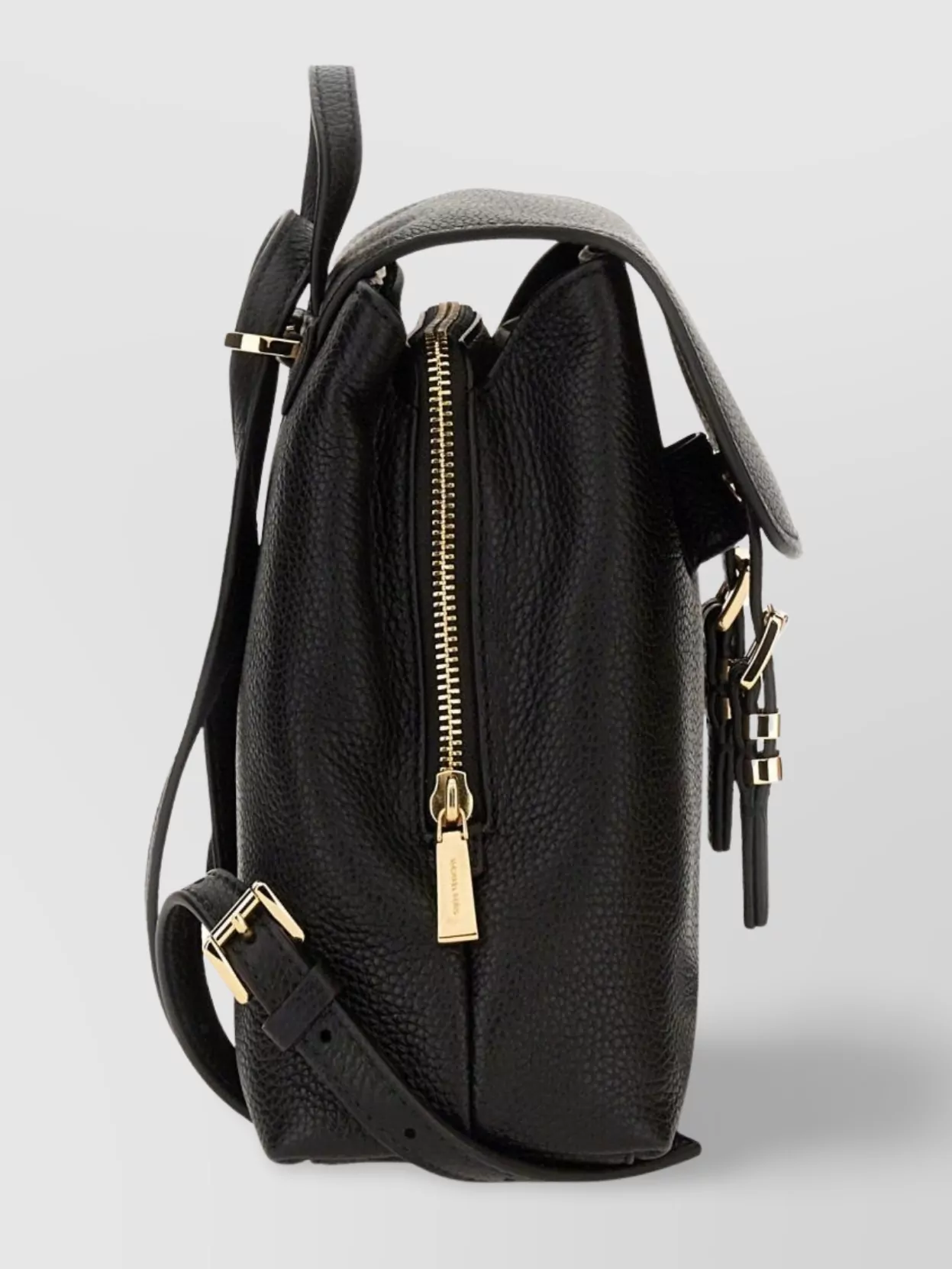 Michael Kors Backpack Leather Adjustable Straps Front Flap Top Handle