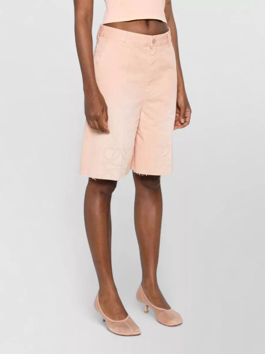 Loewe Paula's Ibiza Cotton Knee-Length Shorts